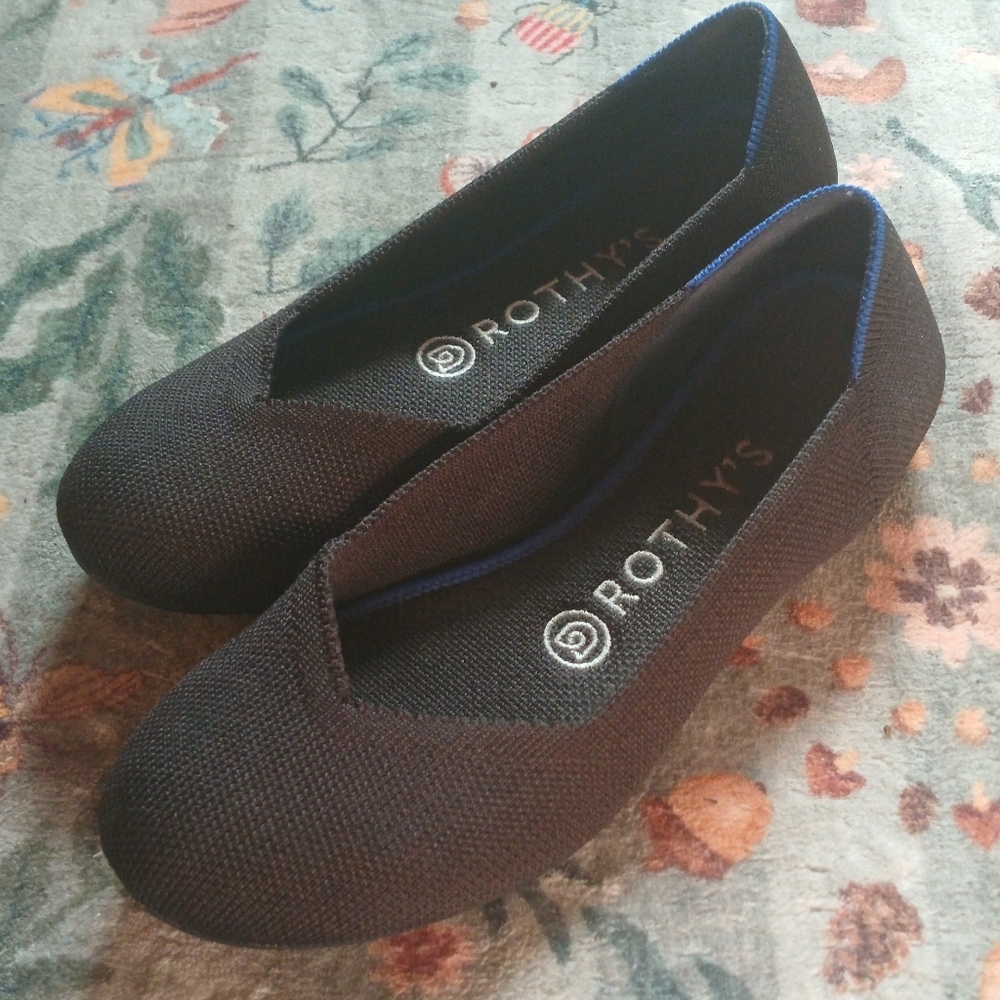 Rothy's Black Flats